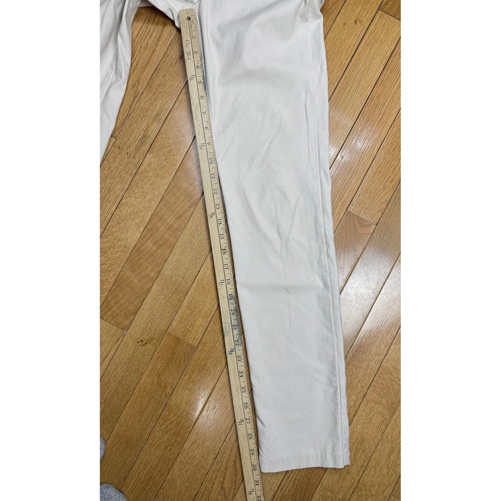 J.McLaughlin Masie Slim Tapered Leg Elastic Waist Pull-On Pant Sand Beige Size 2 - Picture 7 of 7